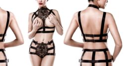 Grey Velvet - Harness Set
